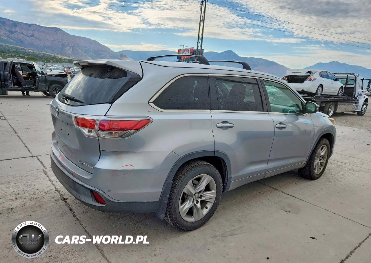 2014 Toyota Highlander Limited Platinum VIN:5TDDKRFH5ES041984 - 3