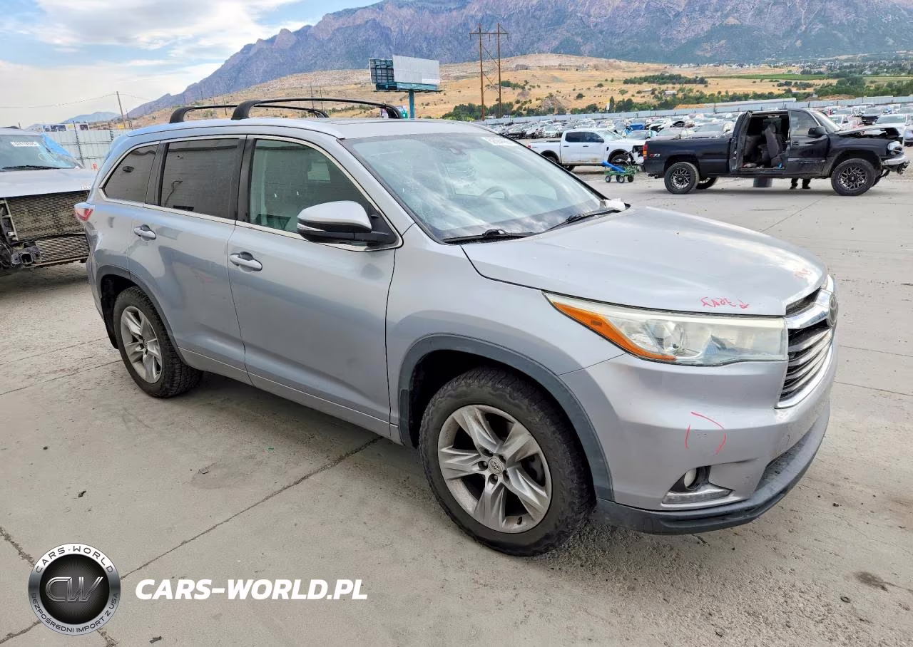 2014 Toyota Highlander Limited Platinum VIN:5TDDKRFH5ES041984 - 4