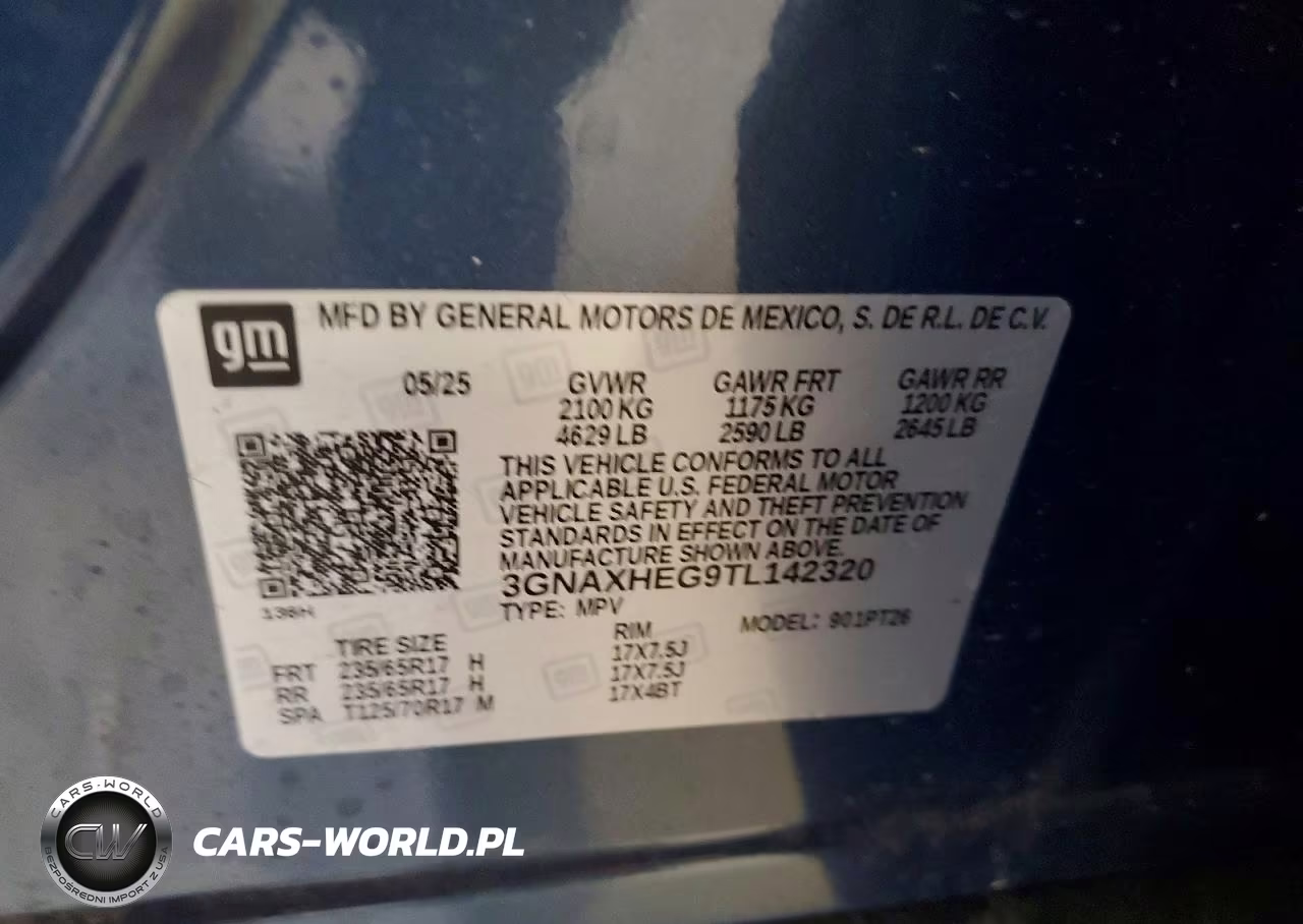 2026 Chevrolet Equinox Lt VIN:3GNAXHEG9TL142320 - 13