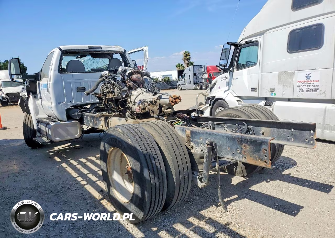 2019 Ford F750 Super Duty Truck Cab And Chassis VIN:1FDXF7DE0KDF12568 - 2