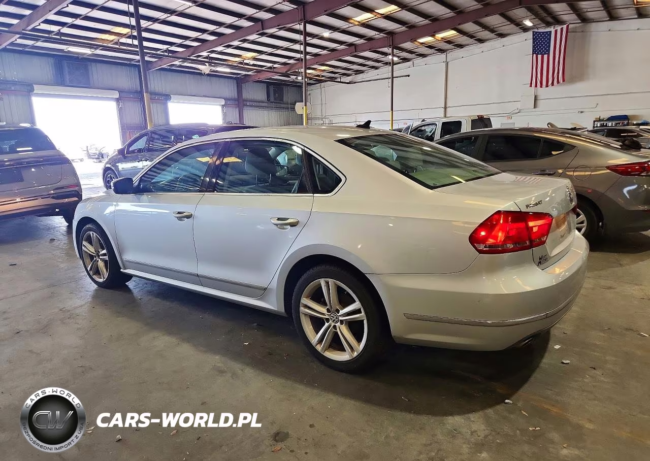 2013 Volkswagen Passat Se VIN:1VWBN7A34DC029160 - 2