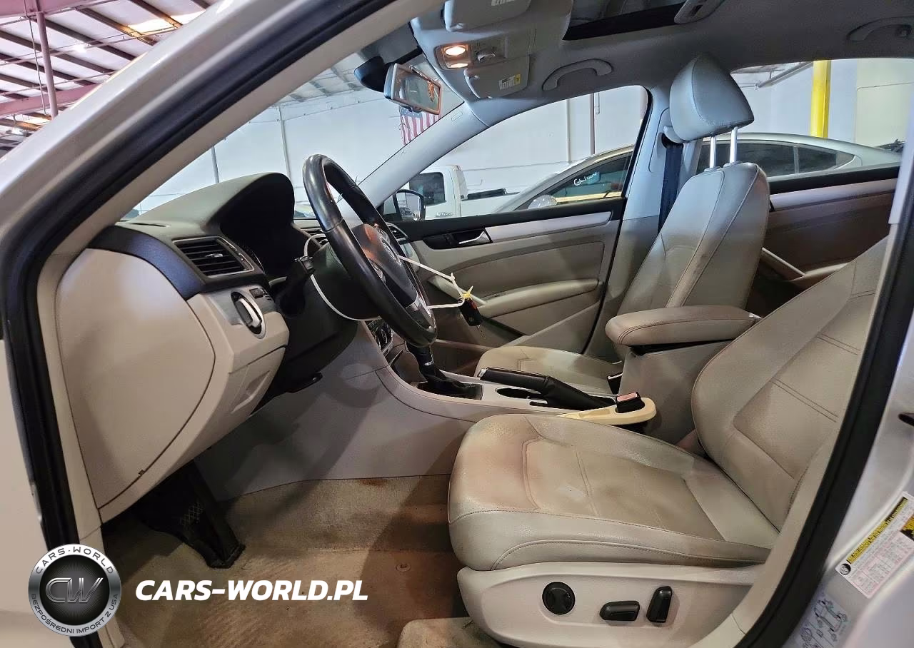 2013 Volkswagen Passat Se VIN:1VWBN7A34DC029160 - 7