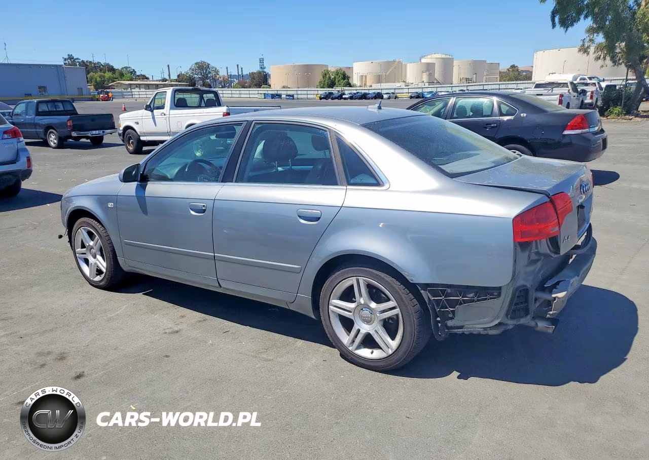 2007 Audi A4 2.0T Quattro VIN:WAUDF78E27A060839 - 2