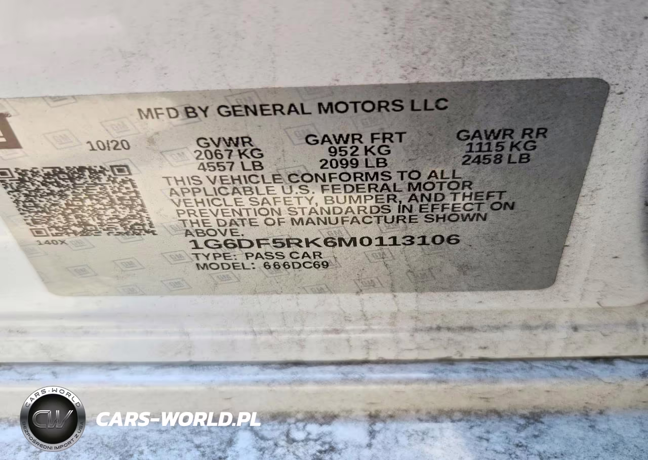 2021 Cadillac Ct4 Premium Luxury VIN:1G6DF5RK6M0113106 - 12