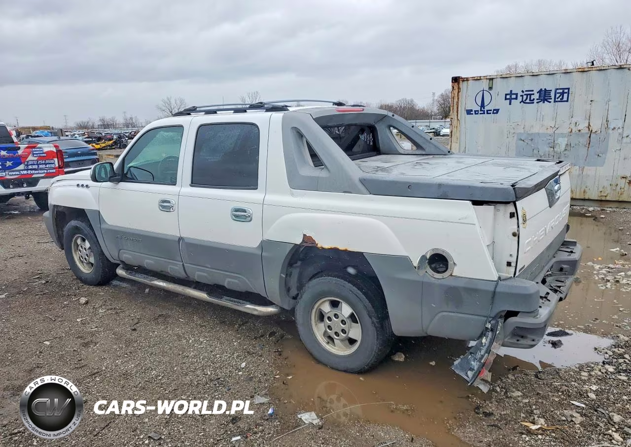 2002 Chevrolet Avalanche C1500 VIN:3GNEC13T02G354809 - 2