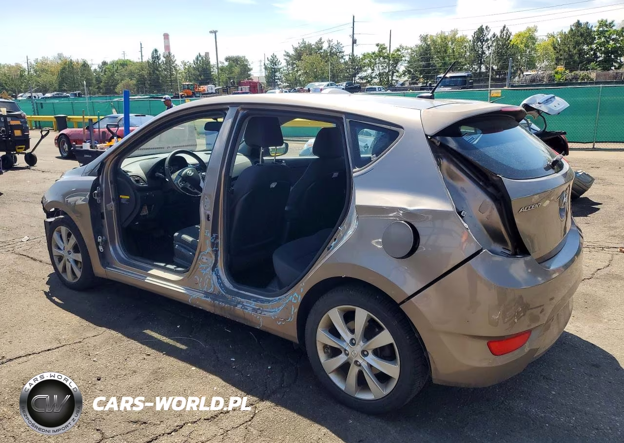 2014 Hyundai Accent Se VIN:KMHCU5AEXEU151982 - 2