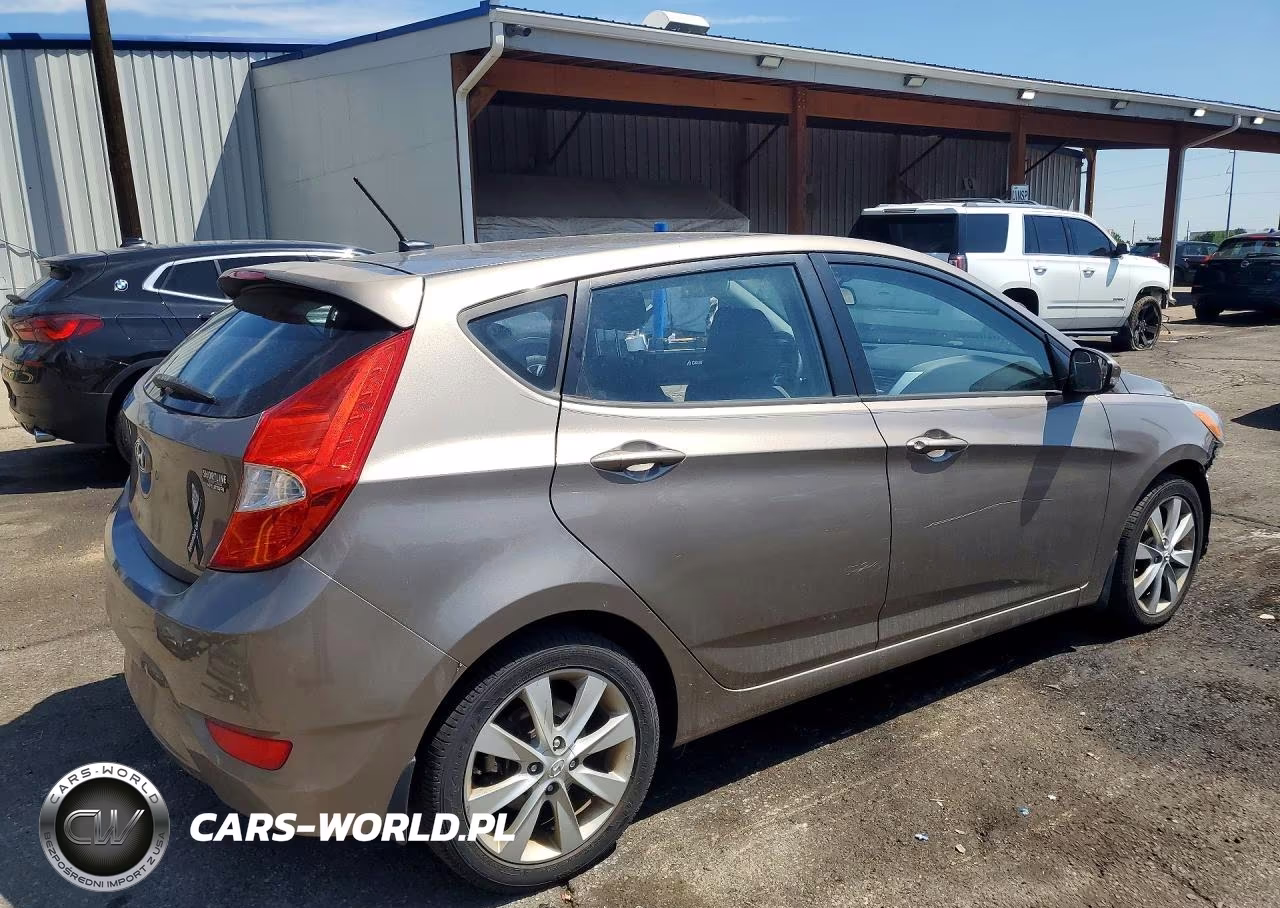 2014 Hyundai Accent Se VIN:KMHCU5AEXEU151982 - 3
