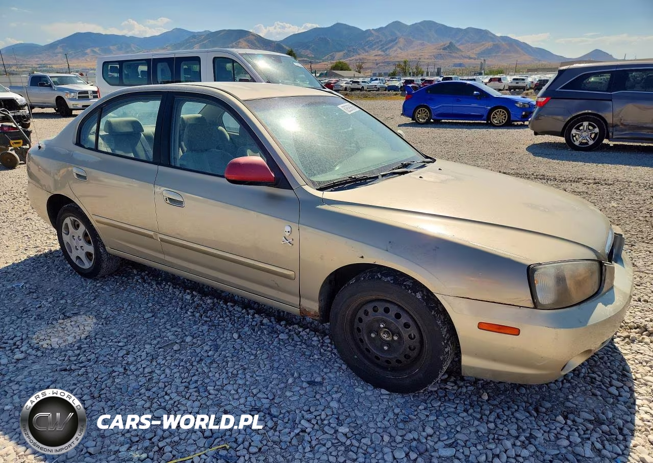 2001 Hyundai Elantra Gls VIN:KMHDN45D91U153228 - 4