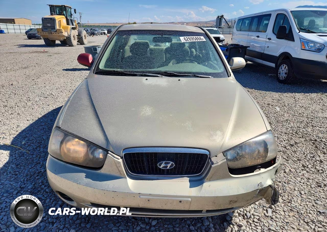 2001 Hyundai Elantra Gls VIN:KMHDN45D91U153228 - 5