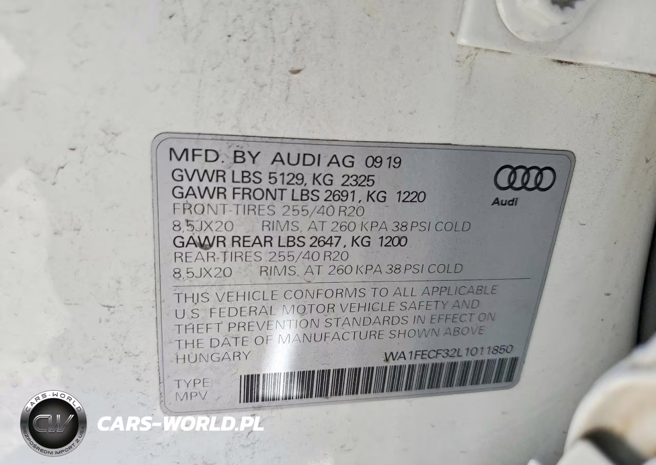 2020 Audi Q3 Prestige S-Line VIN:WA1FECF32L1011850 - 13