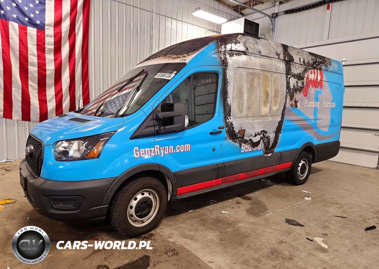 2023 Ford Transit T-250 VIN:1FTBR3XG9PKA34665 - 1