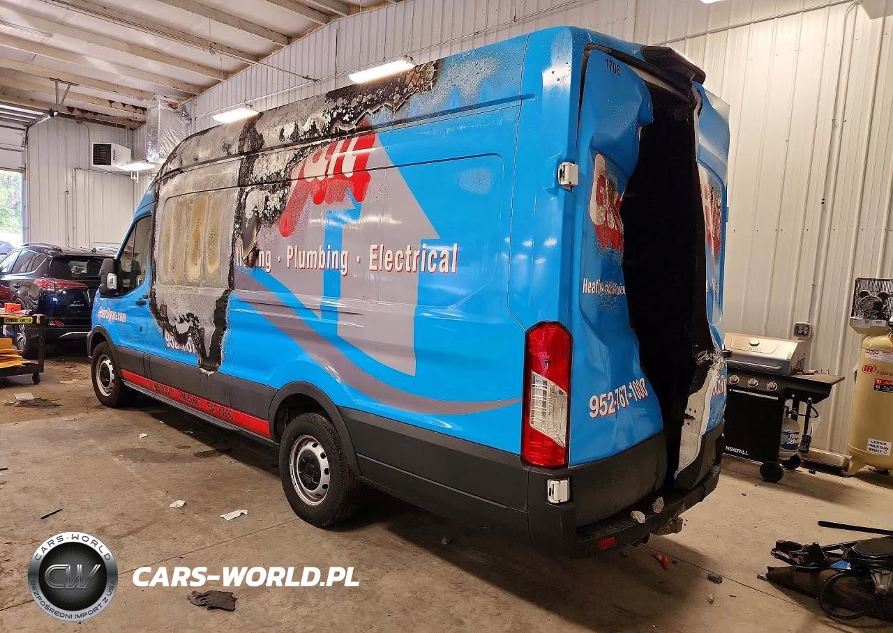 2023 Ford Transit T-250 VIN:1FTBR3XG9PKA34665 - 2