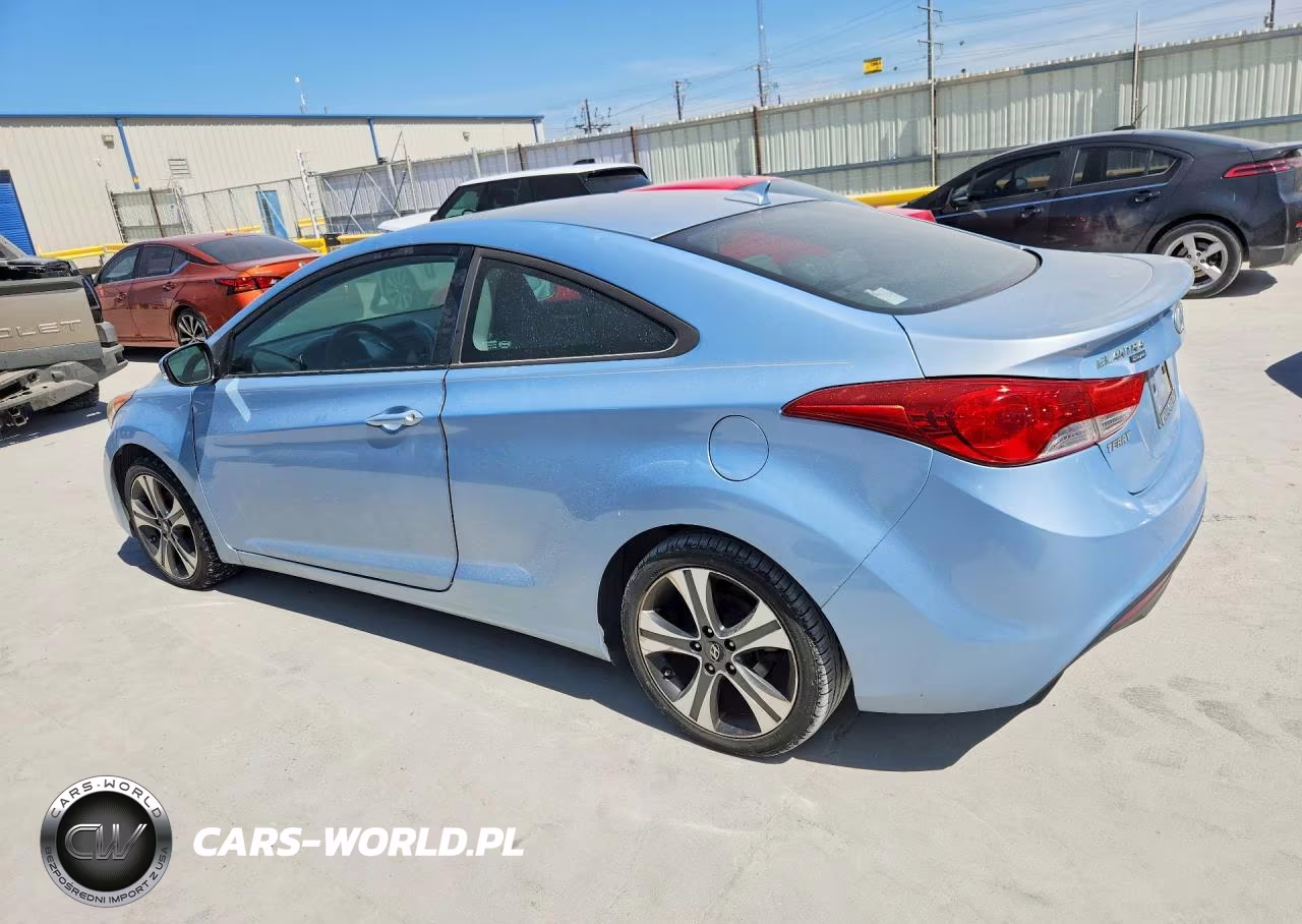 2013 Hyundai Elantra Coupe Se VIN:KMHDH6AEXDU006471 - 2