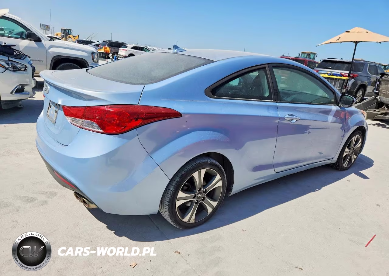 2013 Hyundai Elantra Coupe Se VIN:KMHDH6AEXDU006471 - 3