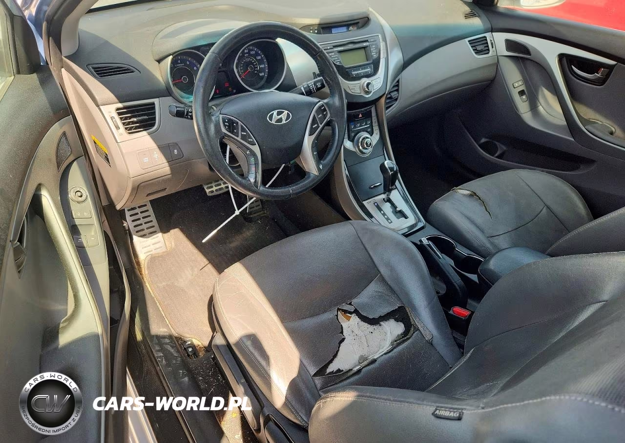 2013 Hyundai Elantra Coupe Se VIN:KMHDH6AEXDU006471 - 8