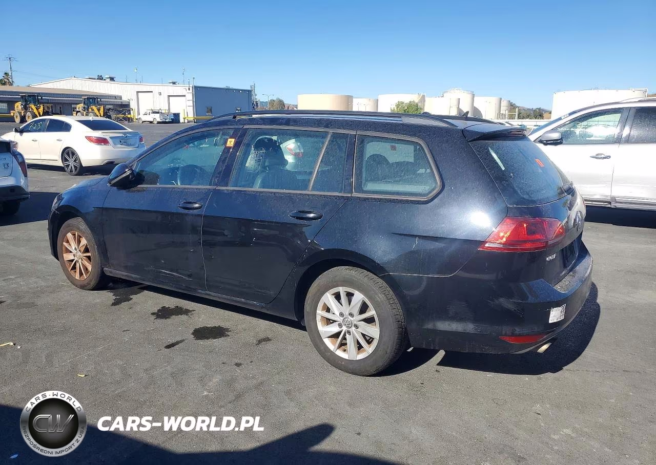 2015 Volkswagen Golf Sportwagen S VIN:3VWC17AU4FM519320 - 2