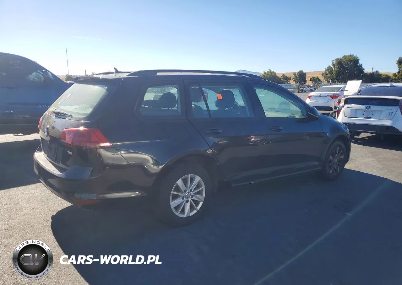 2015 Volkswagen Golf Sportwagen S VIN:3VWC17AU4FM519320 - 3
