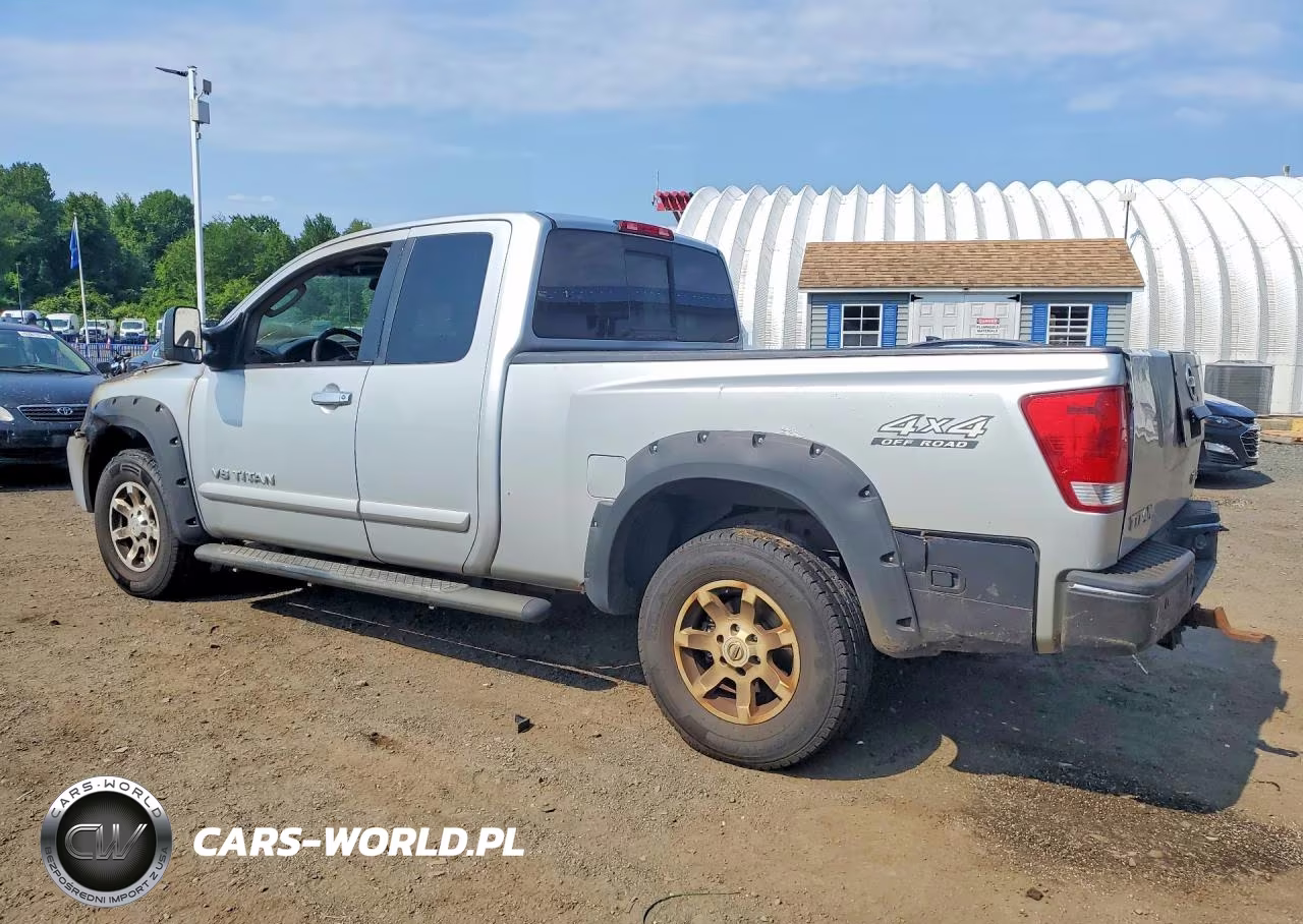 2005 Nissan Titan Xe VIN:1N6AA06B05N572445 - 2
