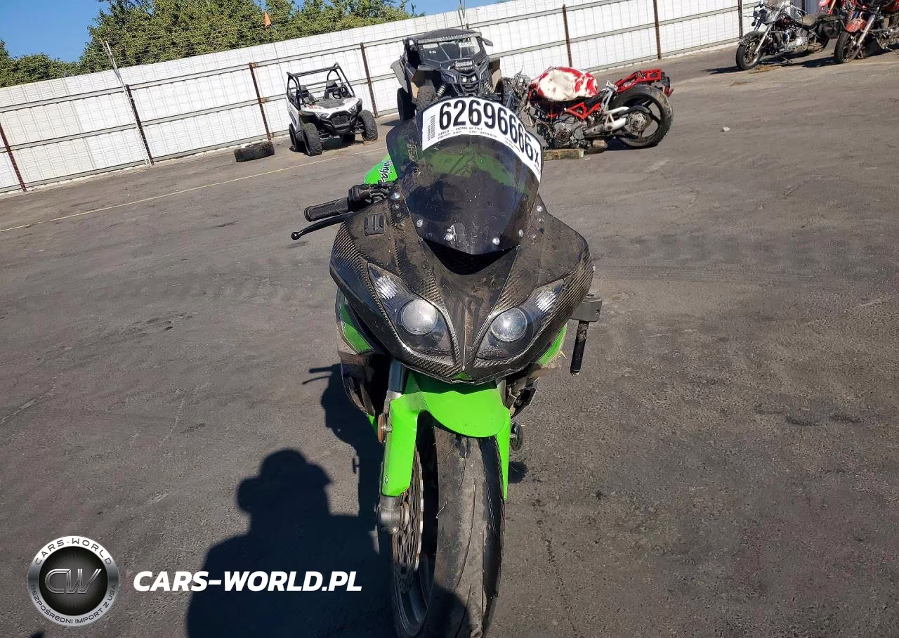 2012 Kawasaki Zx600 R VIN:JKAZX4R11CA033040 - 2