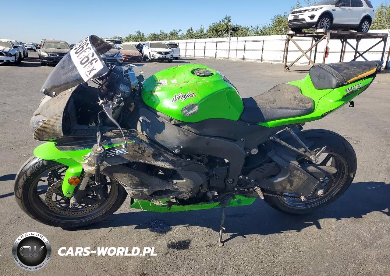 2012 Kawasaki Zx600 R VIN:JKAZX4R11CA033040 - 3