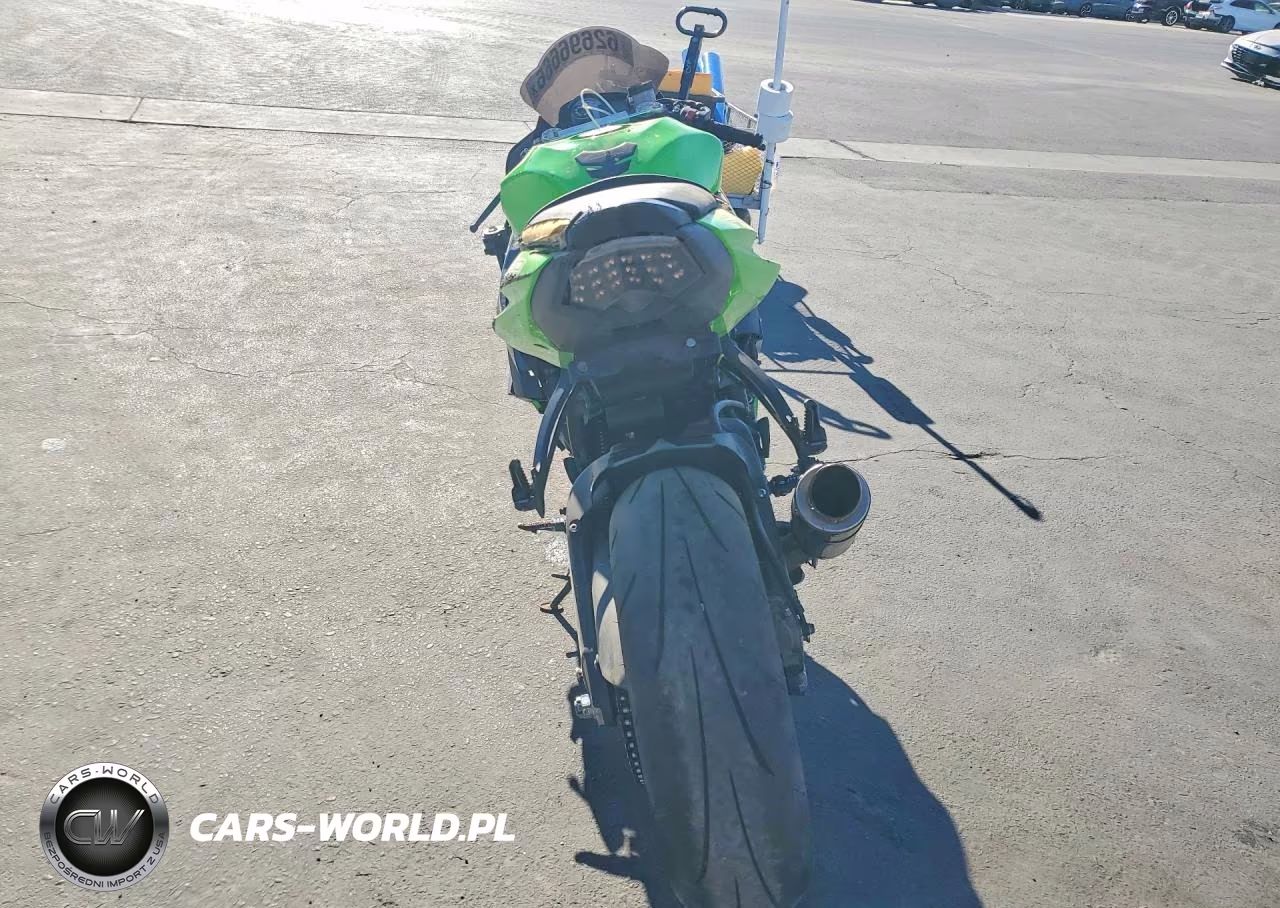 2012 Kawasaki Zx600 R VIN:JKAZX4R11CA033040 - 4