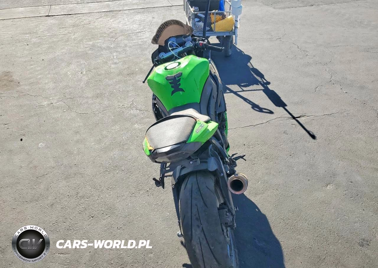 2012 Kawasaki Zx600 R VIN:JKAZX4R11CA033040 - 6