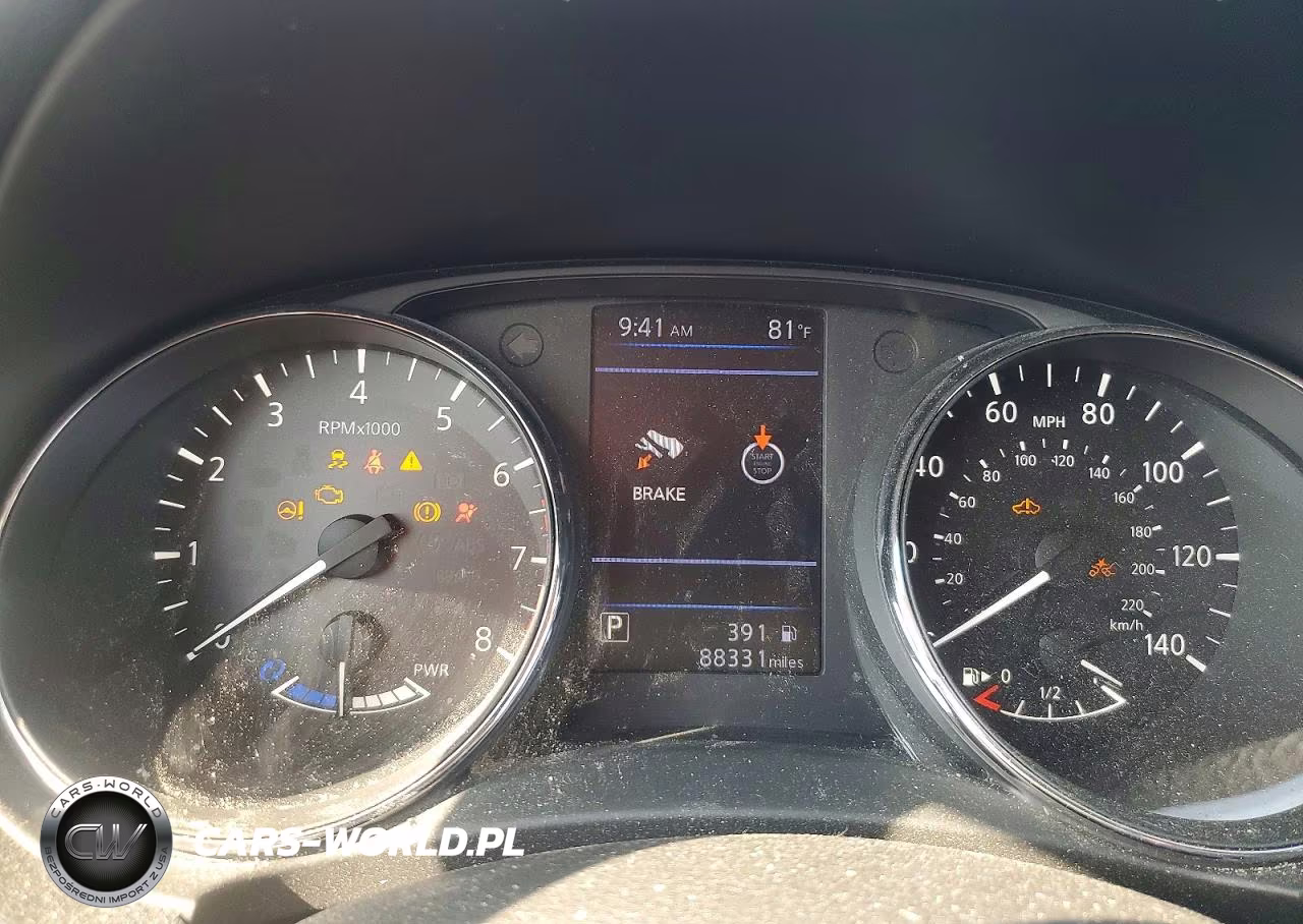 2018 Nissan Rogue Hybrid Sl VIN:5N1ET2MV4JC822780 - 9
