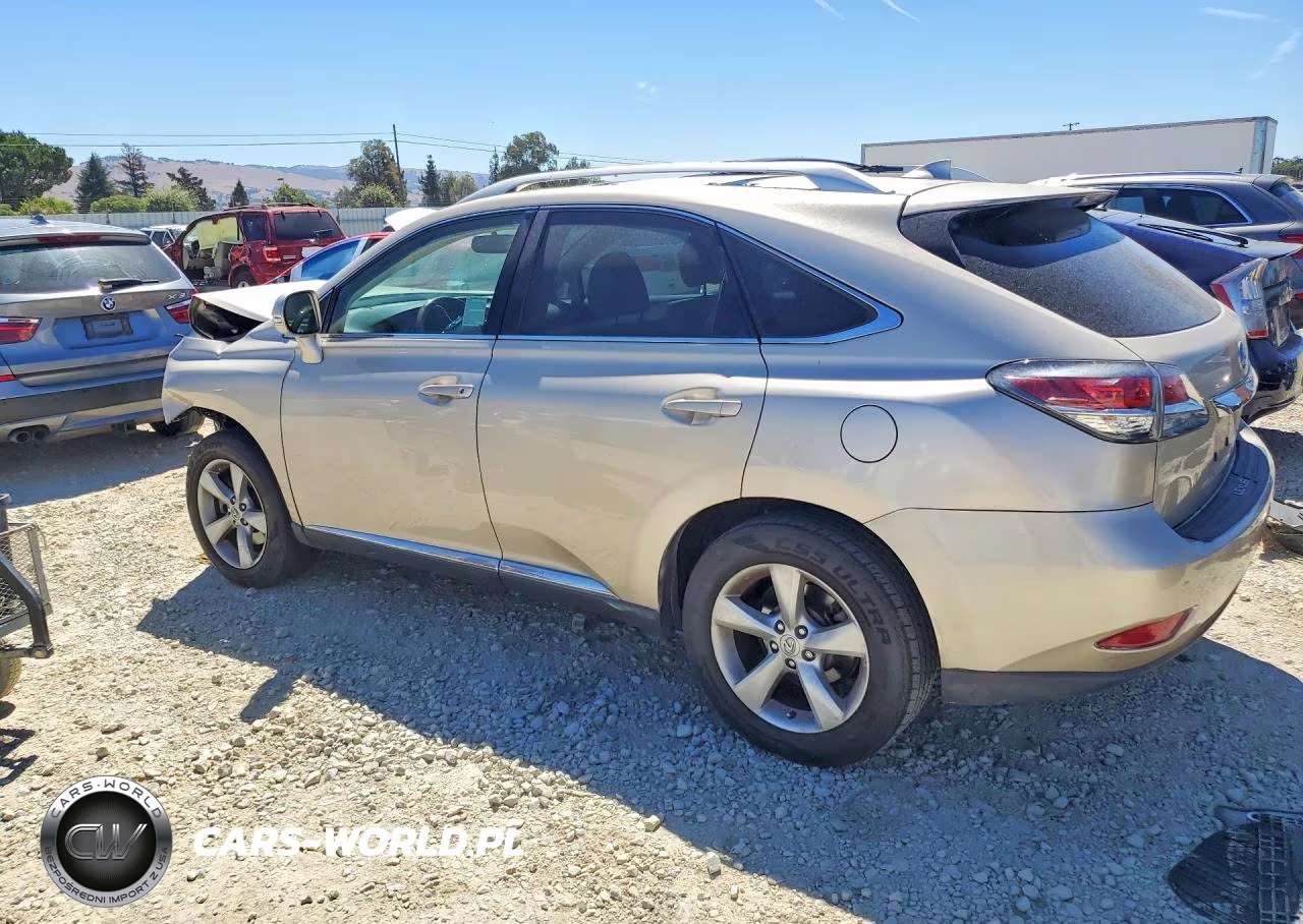 2015 Lexus Rx 350 Base VIN:2T2ZK1BA2FC190830 - 2