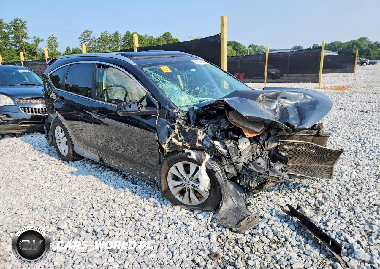 2012 Honda Cr-V Exl VIN:JHLRM3H74CC001804 - 4