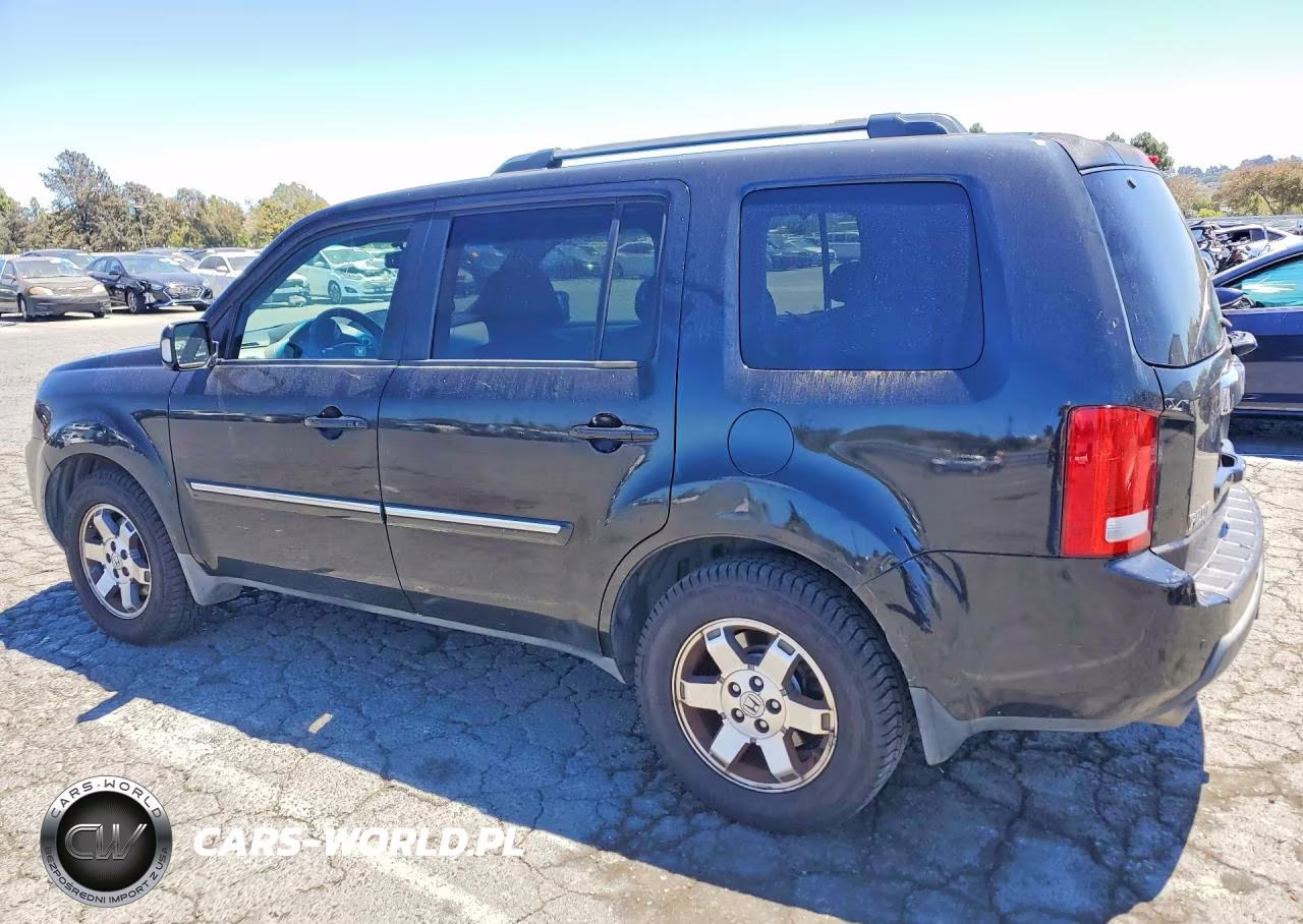2010 Honda Pilot Touring VIN:5FNYF4H97AB005372 - 2