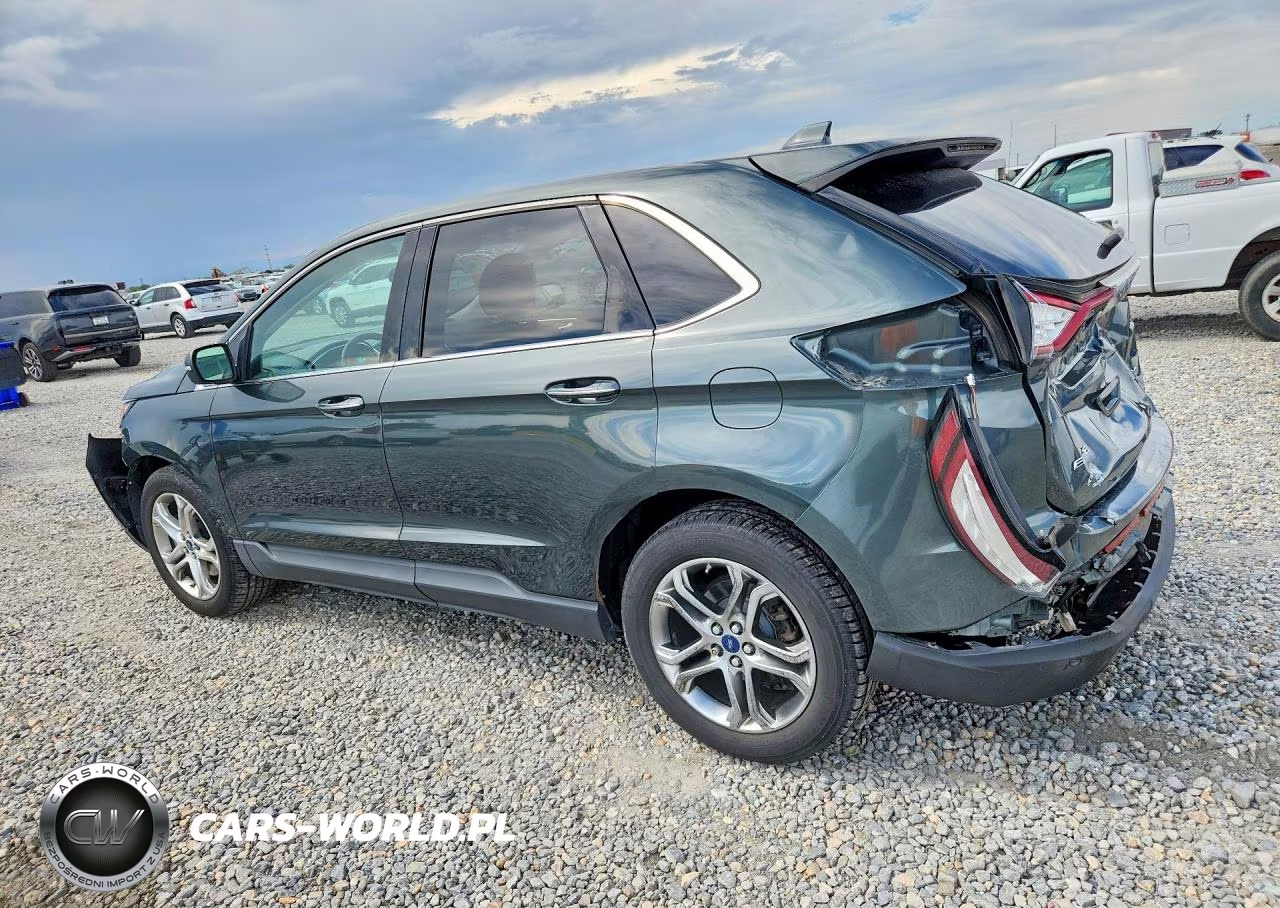 2015 Ford Edge Titanium VIN:2FMTK4K97FBB00996 - 2