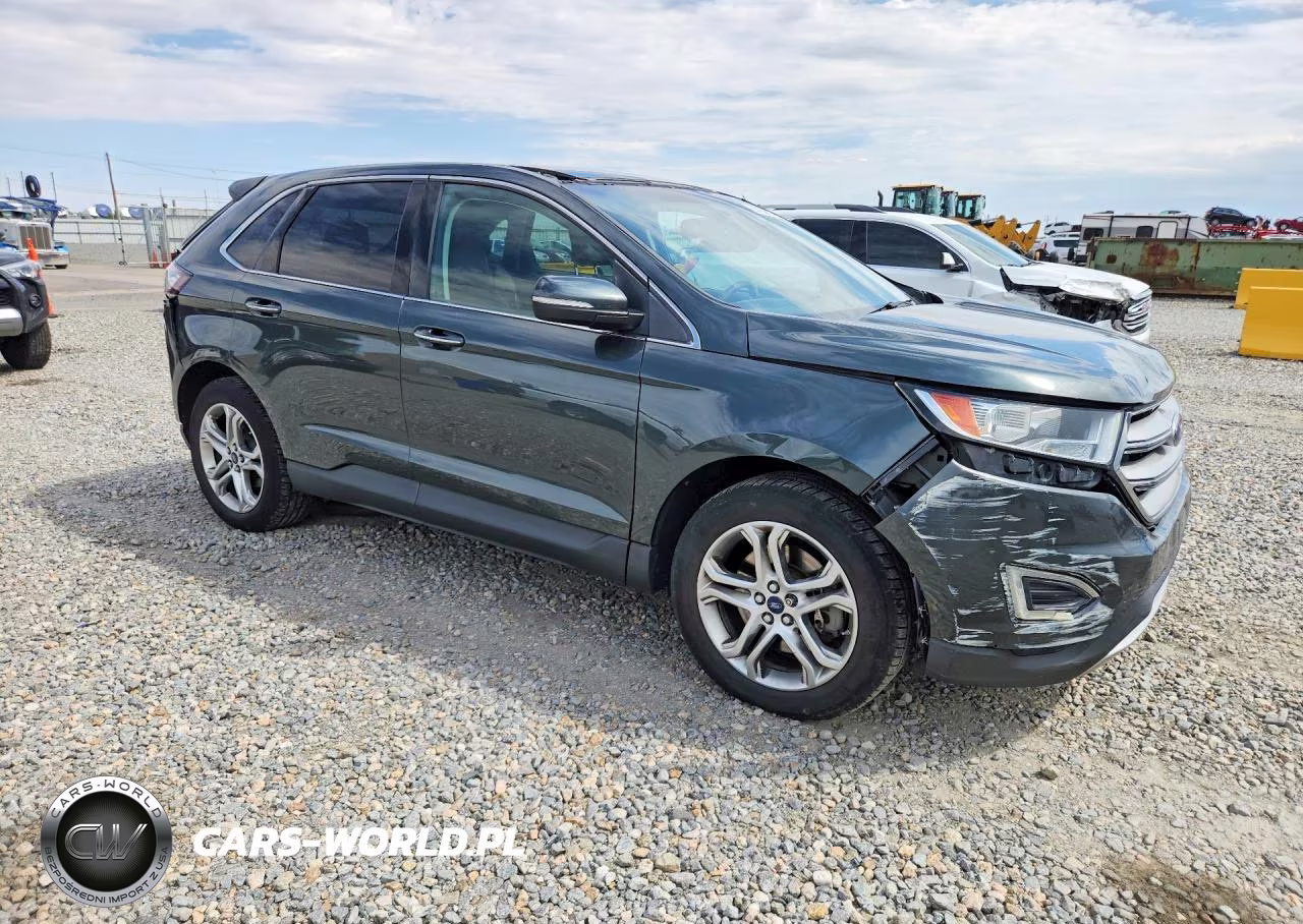 2015 Ford Edge Titanium VIN:2FMTK4K97FBB00996 - 4
