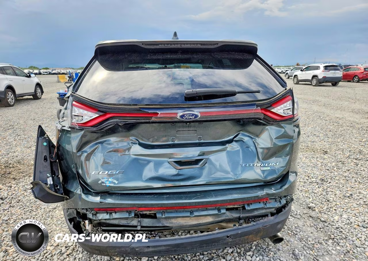 2015 Ford Edge Titanium VIN:2FMTK4K97FBB00996 - 6