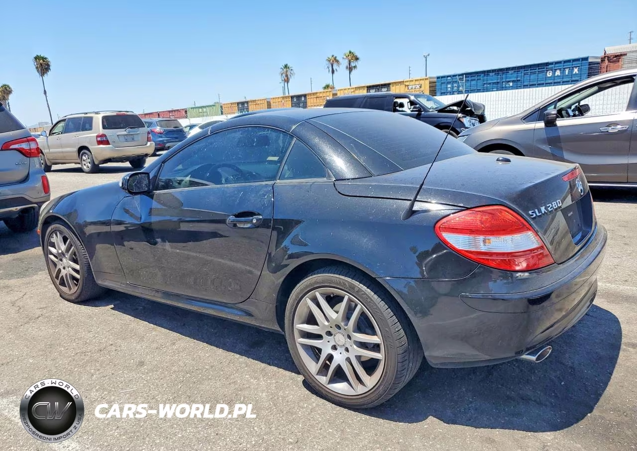 2008 Mercedes-Benz Slk 280 VIN:WDBWK54F28F179651 - 2