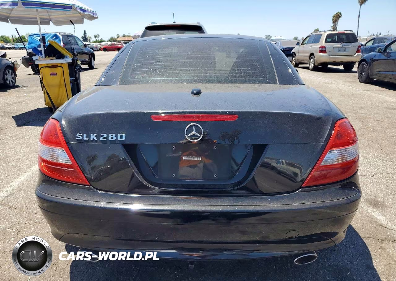 2008 Mercedes-Benz Slk 280 VIN:WDBWK54F28F179651 - 6