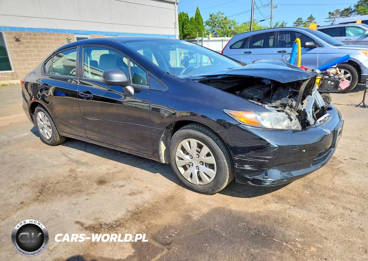 2012 Honda Civic Lx VIN:19XFB2F5XCE308713 - 4