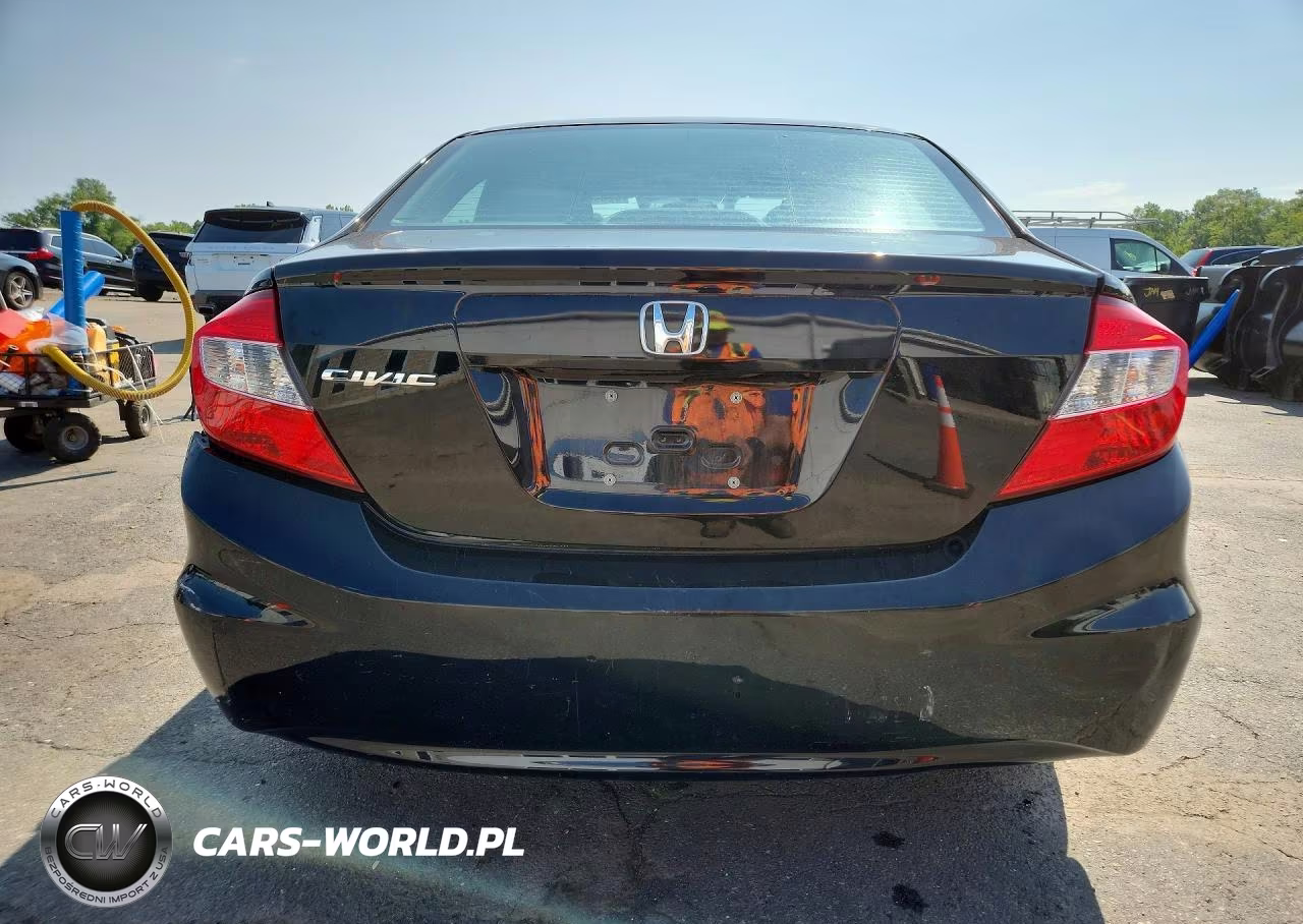 2012 Honda Civic Lx VIN:19XFB2F5XCE308713 - 6