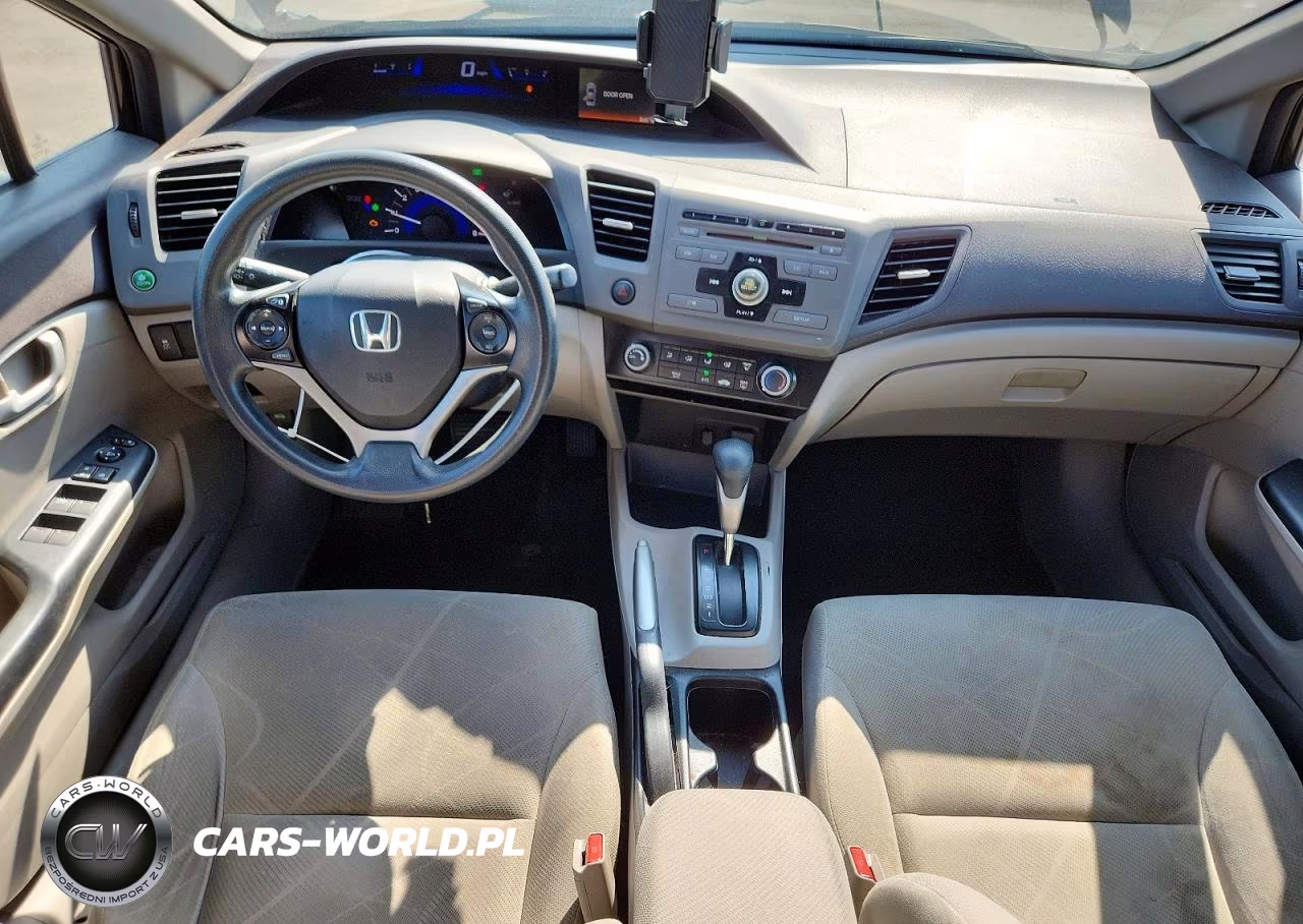 2012 Honda Civic Lx VIN:19XFB2F5XCE308713 - 8