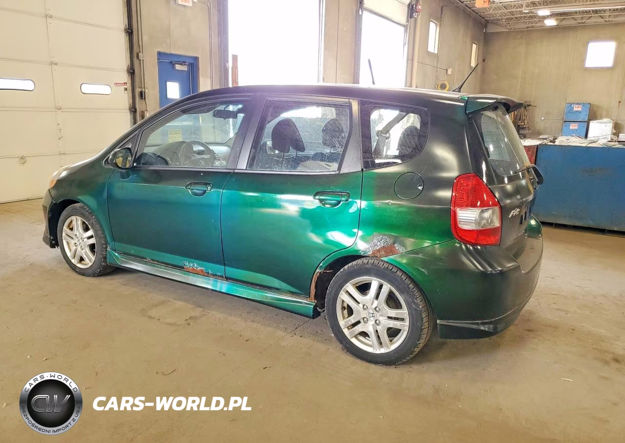 2007 Honda Fit S VIN:JHMGD38667S023826 - 2