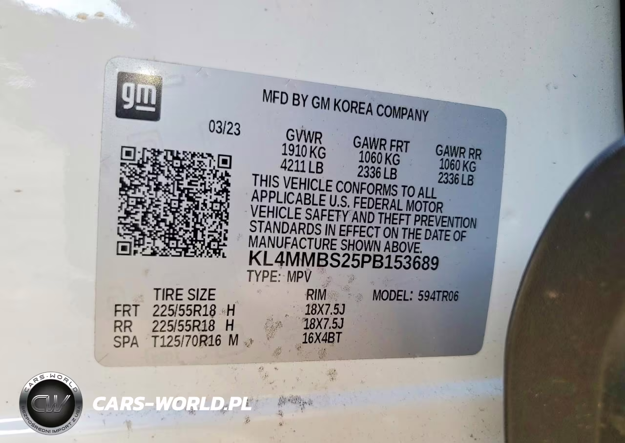 2023 Buick Encore Gx Preferred VIN:KL4MMBS25PB153689 - 12
