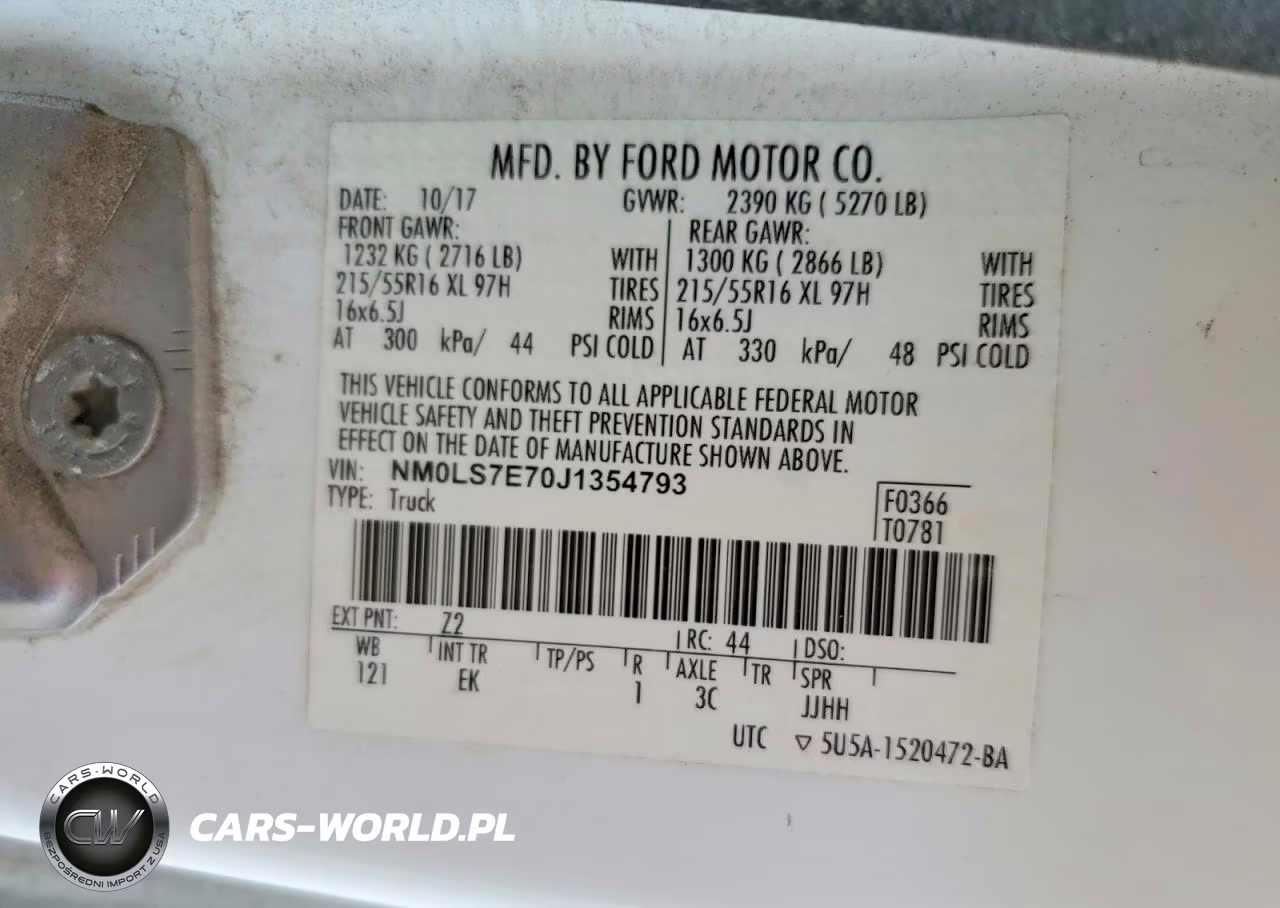 2018 Ford Transit Connect Xl VIN:NM0LS7E70J1354793 - 12