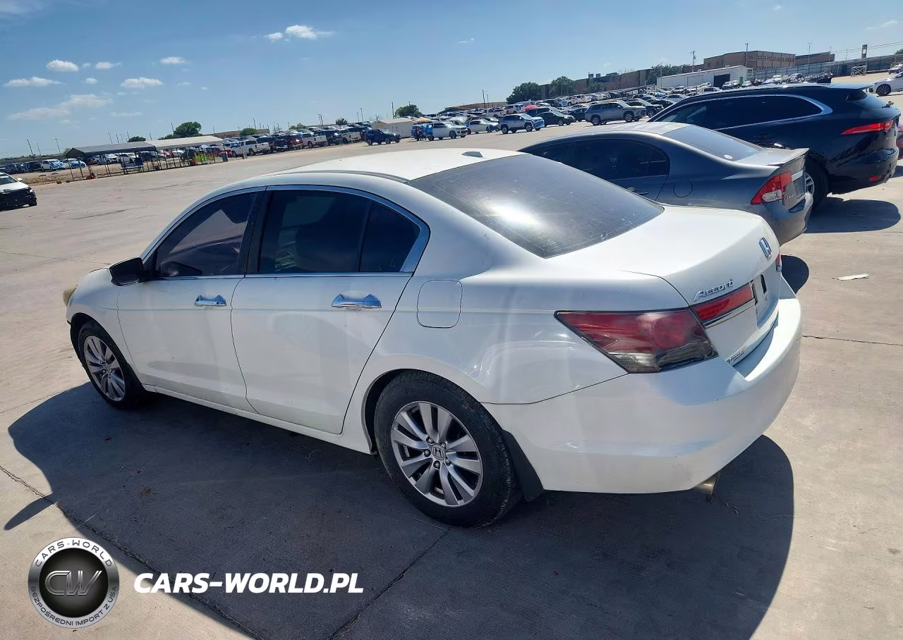 2012 Honda Accord Exl VIN:1HGCP3F80CA041381 - 2