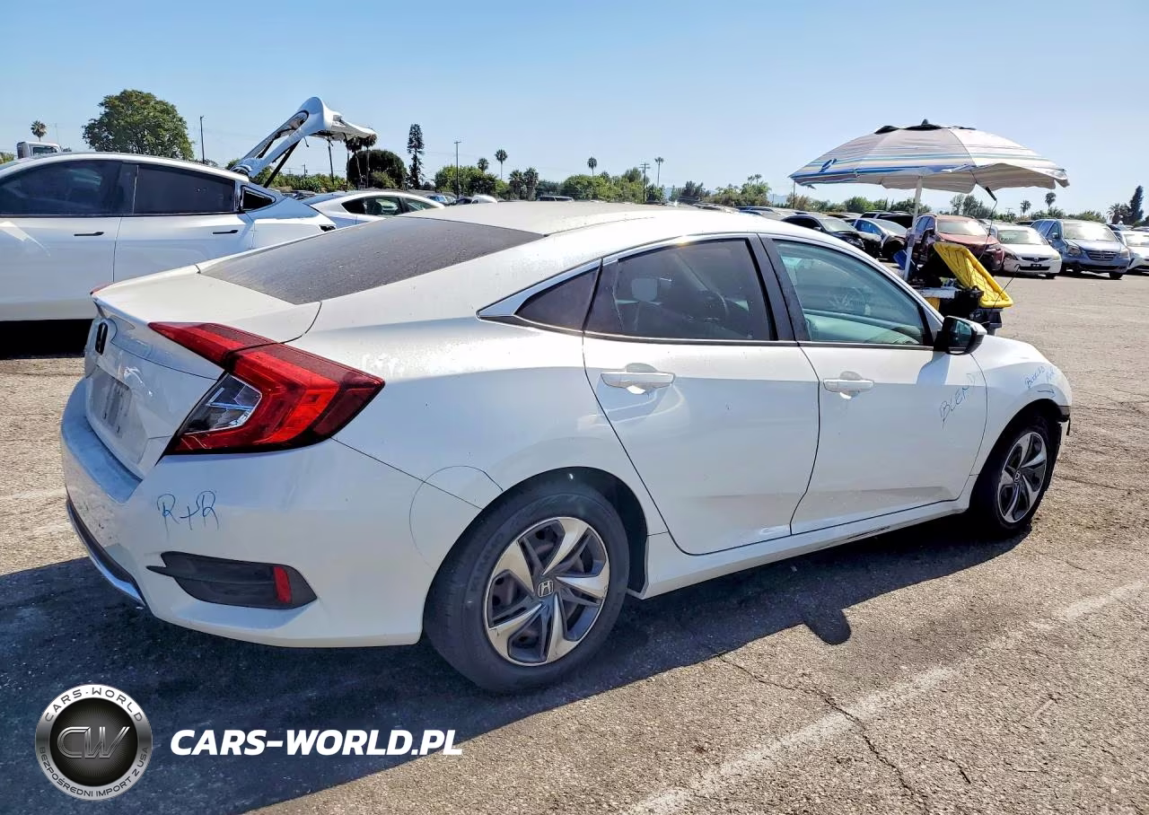 2021 Honda Civic Lx VIN:2HGFC2F60MH516547 - 3