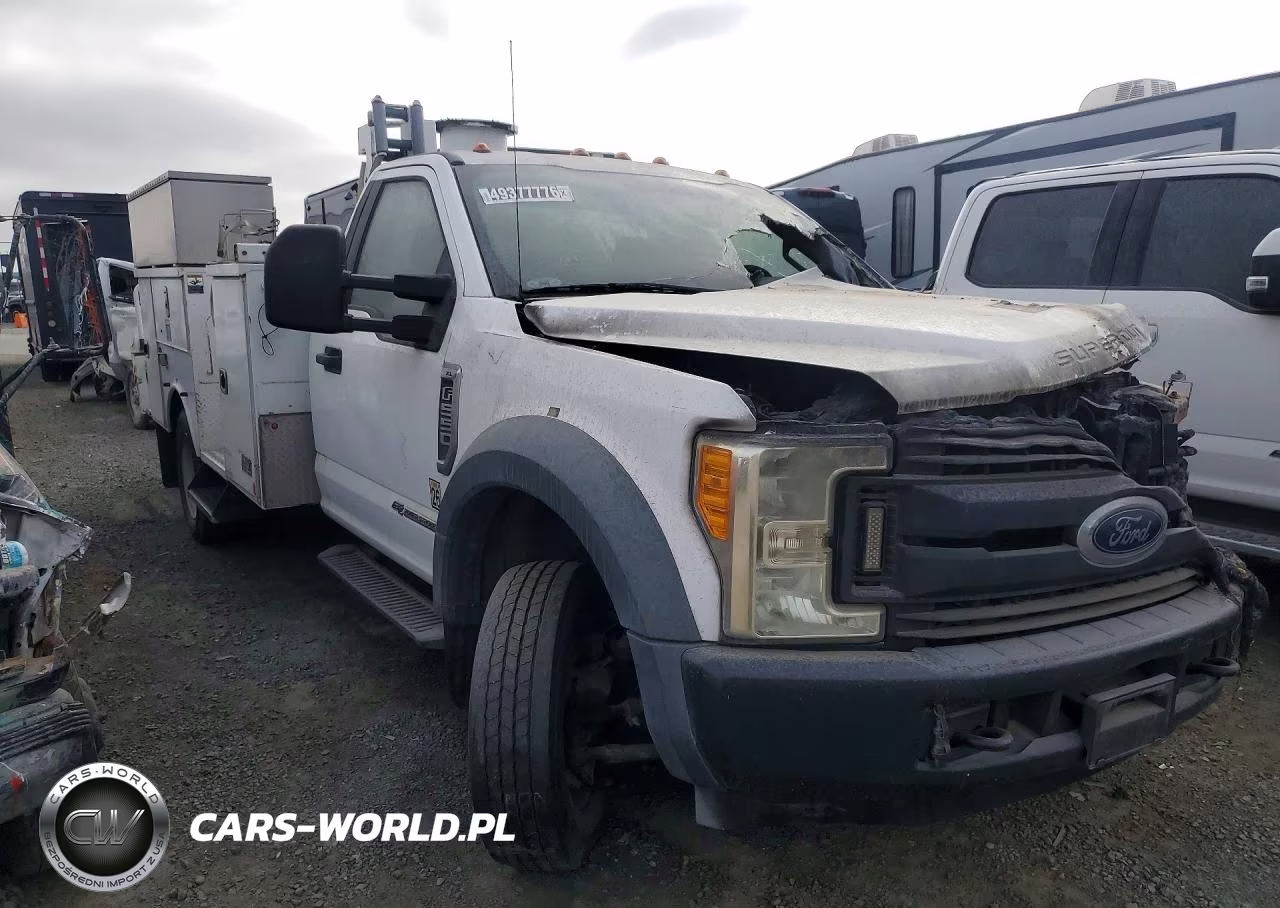 2017 Ford F550 Super Duty Cable Placer Bucket Truck VIN:1FDUF5GTXHEC48067 - 4