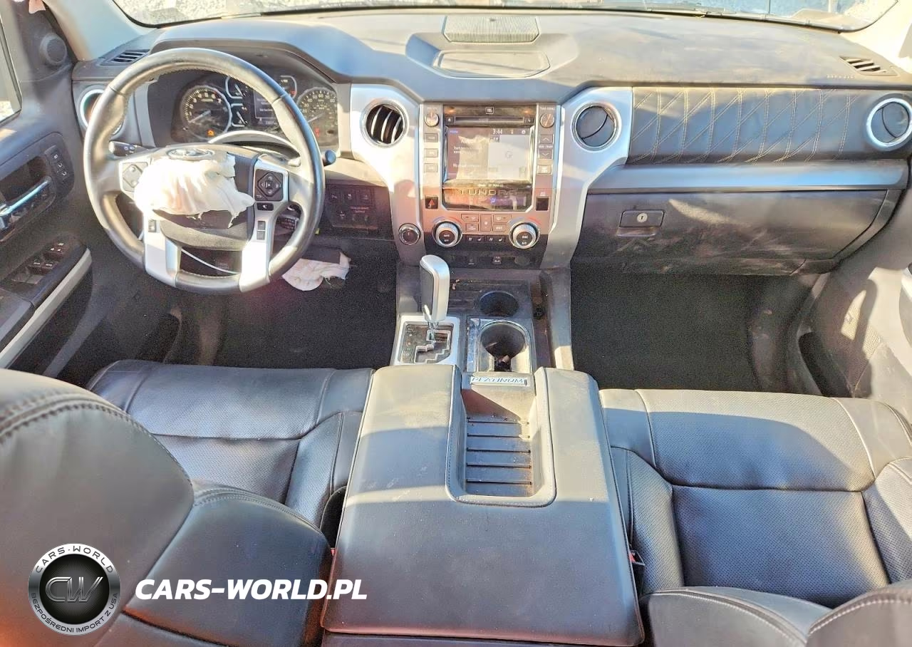 2019 Toyota Tundra Platinum VIN:5TFAY5F1XKX831560 - 8