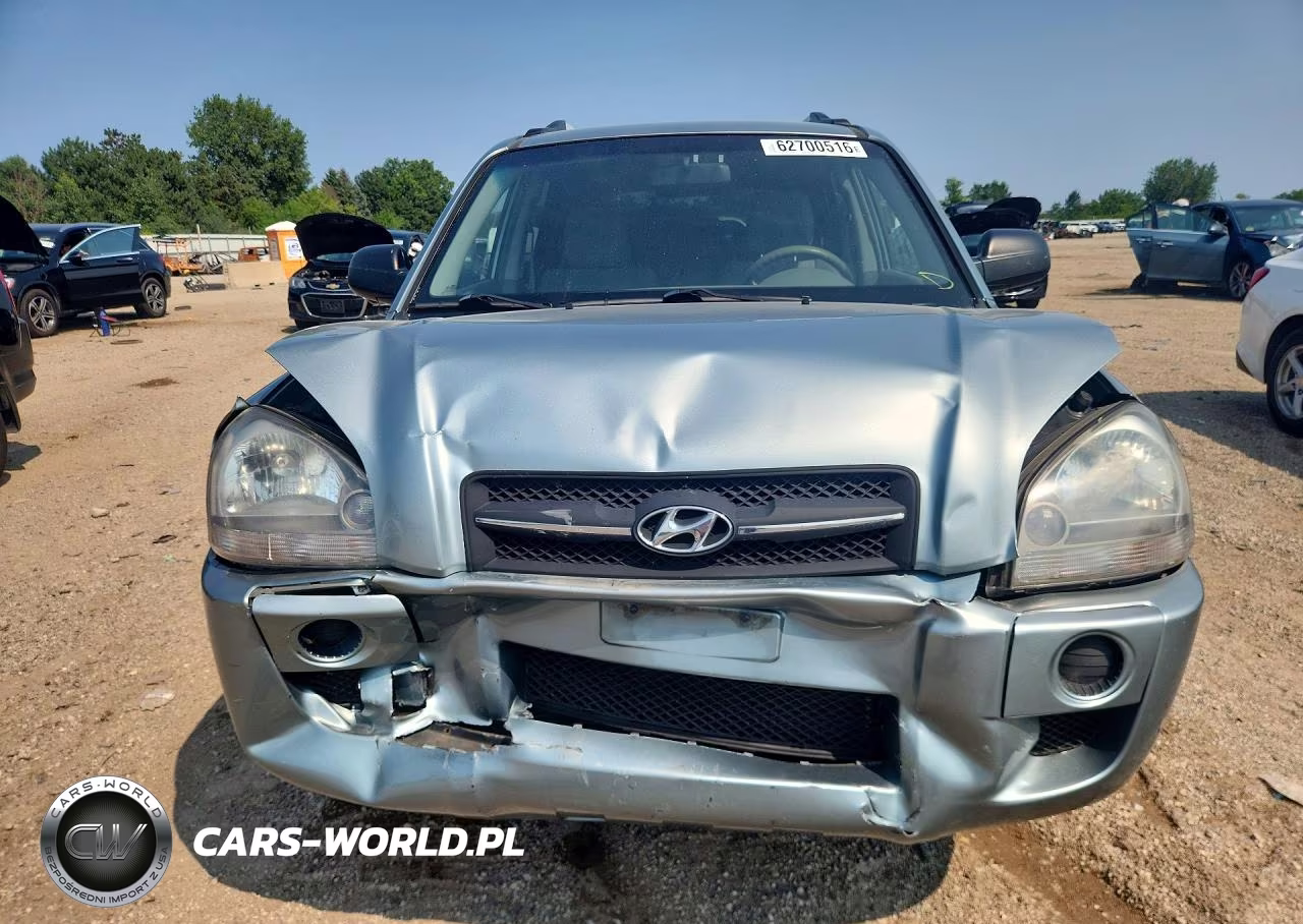 2007 Hyundai Tucson Gls VIN:KM8JM12B77U564451 - 5