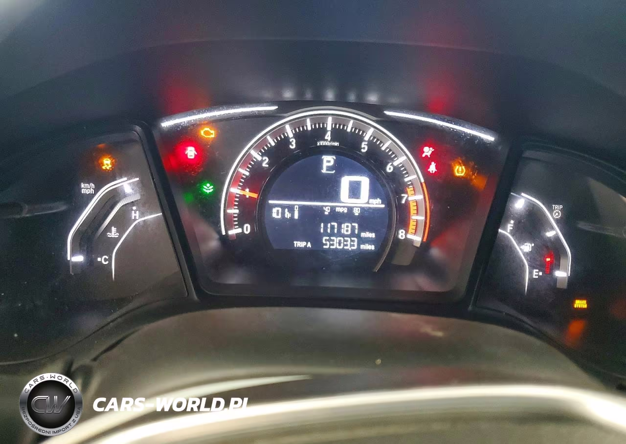 2017 Honda Civic Lx VIN:2HGFC2F59HH576677 - 9