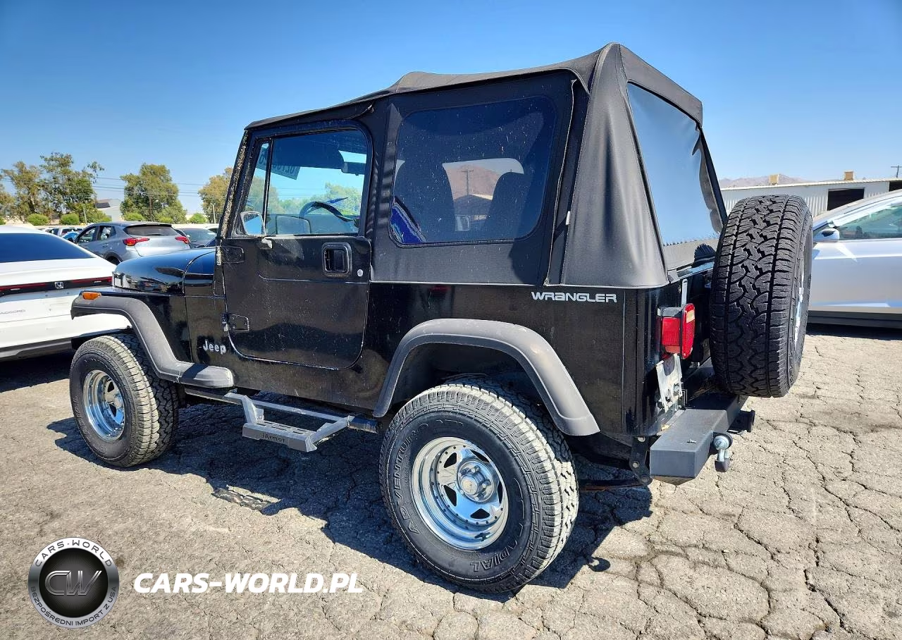 1992 Jeep Wrangler - Yj VIN:2J4FY29S2NJ524811 - 2