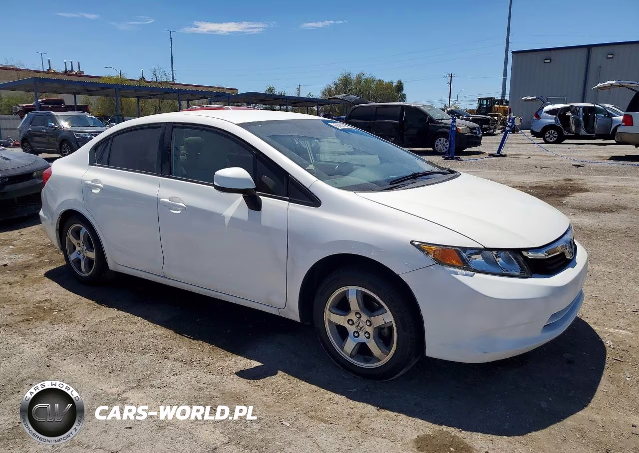 2012 Honda Civic Lx VIN:19XFB2F58CE011679 - 4
