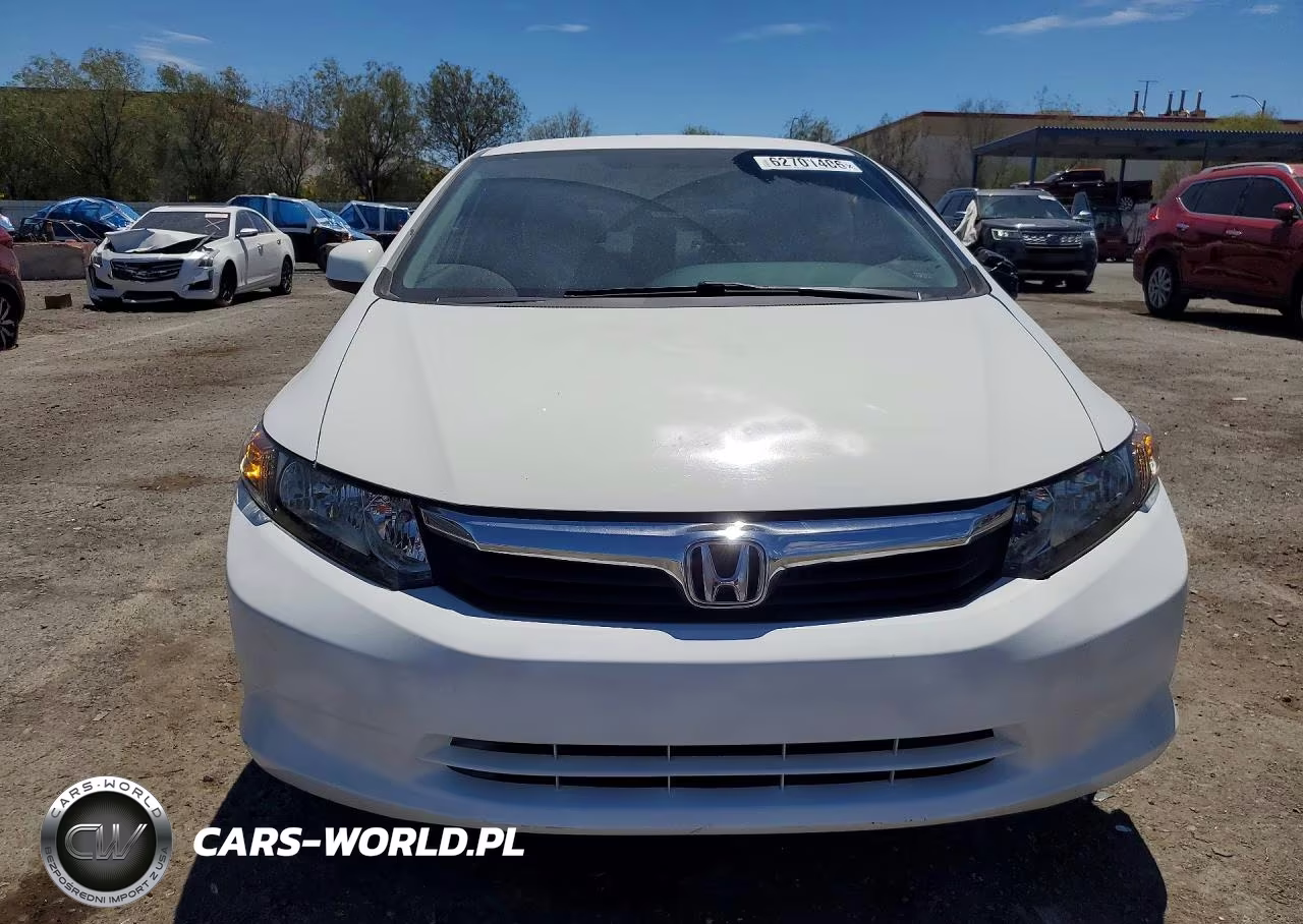 2012 Honda Civic Lx VIN:19XFB2F58CE011679 - 5